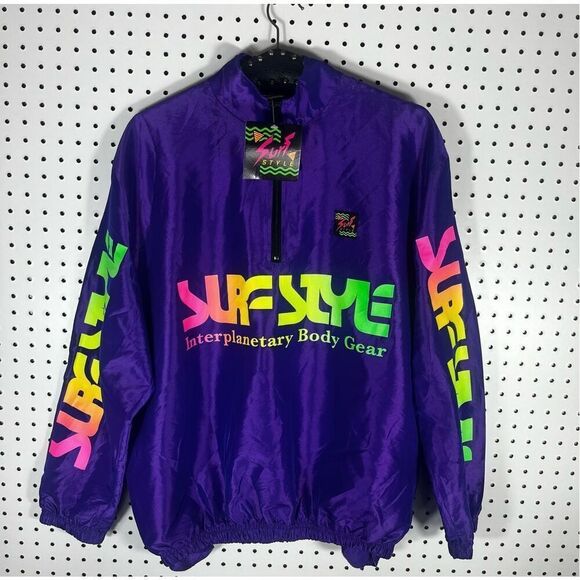 Surf Style windbreaker jacket